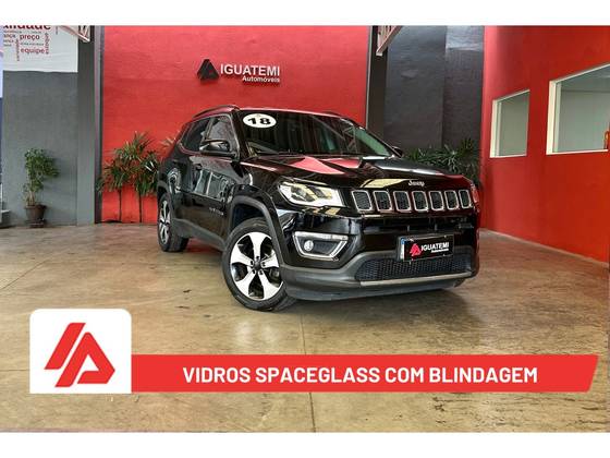 JEEP COMPASS 2.0 16V FLEX LONGITUDE AUTOMÁTICO JEEP COMPASS 2.0 16V FLEX LONGITUDE AUTOMÁTICO